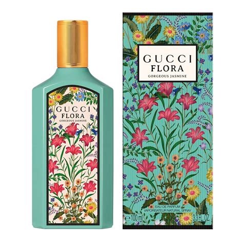 gucci flora gorgeous jasmine eau de parfum 100 ml|Gucci Flora Gorgeous Jasmine, 100ml, eau de parfum.